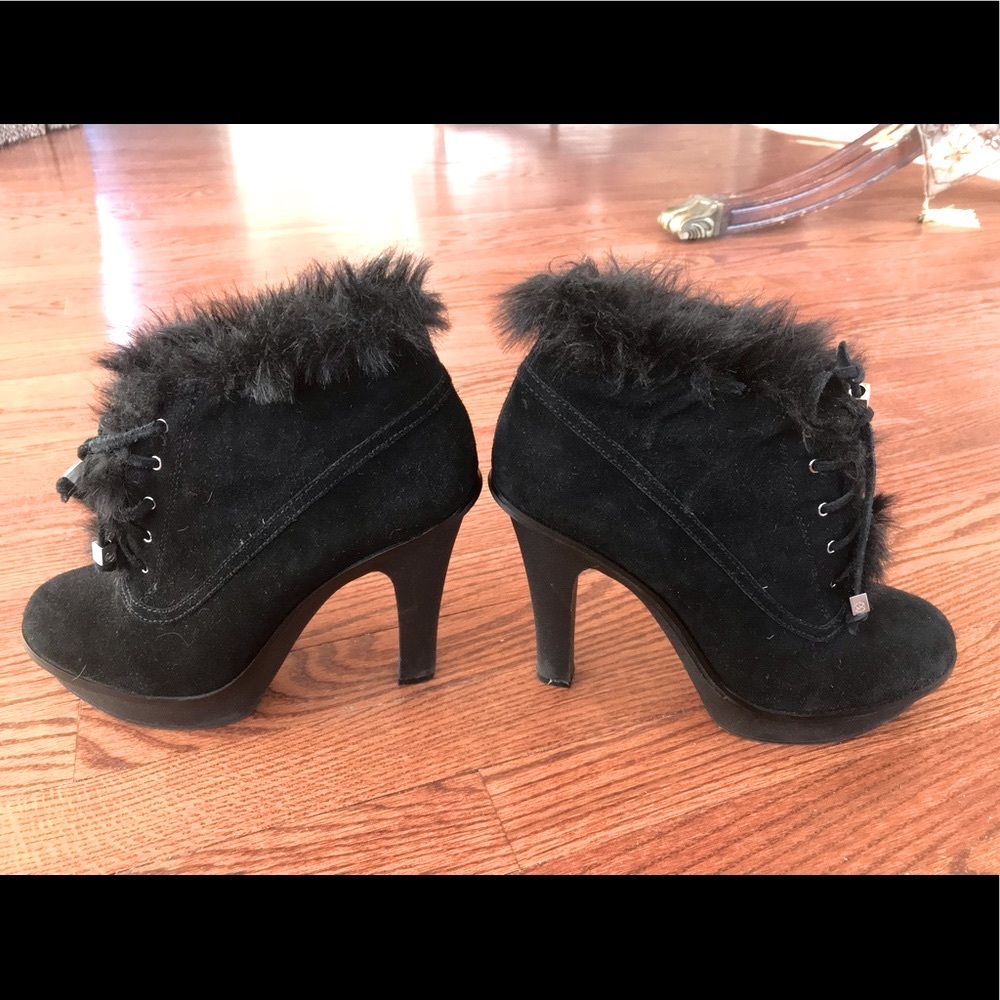 Michael Kors high heels leather ankle boot